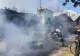 VIDEO Incendiu devastator în județul Olt, patru case au luat foc