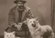 O fotografie cu Constantin Brâncuși, alături de câinele său, vândută cu 14.000 de euro la o licitație