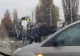 FOTO Accident grav în Capitală - O ambulanță s-a răsturnat