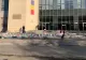Proteste pe treptele Tribunalului București pentru redeschiderea dosarului 10 august