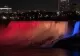 VIDEO Cascada Niagara, iluminată în roșu, galben și albastru de Ziua Națională a României