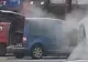 O mașină a luat foc într-o parcare din Focșani