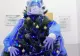 Crăciun în pandemie: brad decorat cu mănuși, vizieră și mască, la Spitalul de Pneumoftiziologie, din Sibiu
