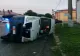 Accident grav, în Turnu Măgurele: un microbuz cu pasageri s-a răsturnat