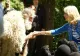  FOTO. Întâlnirea dintre un opincar din Vâlcea şi prima doamnă a SUA, Jill Biden 