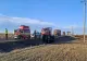 Accident pe DN12, între Sfântu Gheorghe şi Olteni: O mașină s-a răsturnat