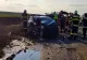 Impact frontal între două autoturisme pe DN2: patru răniți