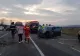 FOTO Accident grav - Un microbuz care transporta muncitori s-a ciocnit violent cu un alt autoturism - 11 victime
