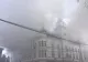 ISU Botoșani intervine în stingerea incendiului de la Prefectura Suceava