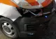 Ambulanță aflată în misiune, implicată într-un accident rutier, în Slatina