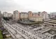 FOTO - Imagini virale din Miercurea Ciuc - Credincioșii catolici au respectat măsurile de distanțare la slujbă