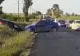 Accident auto grav. O tânără de 25 de ani a intrat cu mașina în șanț, iar mai apoi într-un gard
