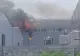 Incendiu violent, la fabrica de hârtie din Dej - Mai multe persoane au suferit intoxicații cu fum