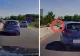 VIDEO Un şofer a scos pistolul pe geam în timp ce circula pe Drumul Național 1