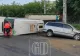 Doi morți într-un accident dintre un microbuz școlar și un autoturism