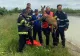 Operațiune spectaculoasă a pompierilor din Neamț pentru a salva o căprioară dintr-un canal - Imagini emoționante