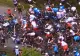 VIDEO - Cea mai mare căzătură din istoria Turului Franței - Aproape toți cicliștii au ajuns la pământ din cauza unui pieton