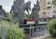 FOTO Statuia lui Mihai Viteazul din Sfântu Gheorghe, vandalizată cu vopsea în culorile steagului Ungariei