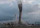 VIDEO | Turn vechi de zeci de ani, demolat prin implozie 