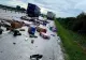 FOTO Accident grav pe autostrada București-Pitești. Un om a murit, după ce 2 TIR-uri s-au ciocnit 