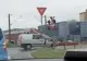 Tren BLOCAT de un șofer grăbit, în Cluj. Bariera a căzut peste mașină - Imagini REVOLTĂTOARE