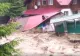 Imagini terifiante, în Argeș: terasa unei pensiuni, luată de ape - VIDEO