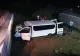 FOTO Grav accident în judeţul Maramureş! O autoutilitară cu 5 bărbaţi a căzut de pe un pod aflat în construcţie