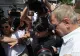 FOTO  | VIDEO Circ la DNA! Îmbrânceni și huiduieli în ziua în care a fost citat Liviu Dragnea - Jandarmii au intervenit în forță