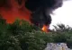 INCENDIU VIOLENT, în jud. Bihor. DEPOZIT de deșeuri, ÎN FLĂCĂRI - fum extrem de TOXIC - VIDEO