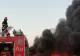 INCENDIU la o hală industrială din zona portului, Galați: Sunt degajări mari de fum - Pompierii intervin