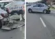 VIDEO - Polițiști răniți după ce o șoferiță a lovit violent autospeciala MAI
