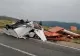 Peisaj ȘOCANT pe Transalpina, după furtuna de joi seara: Chioșcuri și rulote puse la pământ, frigidere de răcoritoare aruncate pe șosea - GALERIE FOTO