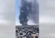 Incendiu PUTERNIC la cel mai mare depozit de anvelope din lume. Degajări mari de fum TOXIC