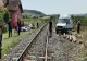 Grav accident în judeţul Cluj! 9 persoane rănite după impactul dintre un tren şi un microbuz, printre care și o fetiță de 13 ani VIDEO