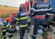 Accident grav pe un drum național din Dâmbovița. Două TIR-uri și un autoturism au fost implicate