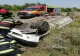 Accident rutier cumplit, în Ialomița: 5 victime, între care 2 copii, după ce mașina lor s-a răsturnat