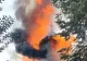 VIDEO Un incendiu puternic a făcut scrum o biserică din județul Vrancea