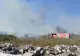 Incendiu de amploare în Popeşti-Leordeni, aproape de Centura Capitalei. Vegetația uscată, mistuită de flăcări