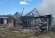 Incendiu PUTERNIC, în apropiere de Sibiu. Două anexe gospodărești, DISTRUSE de flăcări