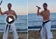 VIDEO | Cunoscutul judecător Dănileț s-a filmat în bustul gol, făcând o demonstrație de arte marțiale la malul mării. Imagini INEDITE