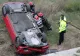 TRAGEDIE în Caraș-Severin: Un copil de 4 ani A MURIT, alți 3 afectați după ce mașina condusă de mama lor s-a răsturnat - ȘOCANT ce au găsit polițiștii
