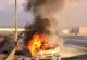 Un autoturism a luat foc pe Autostrada Soarelui - Circulația este blocată