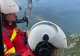 Trei turişti rămaşi blocaţi pe un traseu extrem de dificil din Bucegi, recuperaţi cu ajutorul unui elicopter