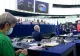 Imagini INCREDIBILE în Parlamentul European! Ce făceau 2 comisari europeni, în timpul discursului Ursulei von der Leyen  