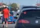 Incident în trafic: Un șofer a sărit la bătaie în trafic cu un ciocan
