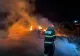 Incendiu de amploare în Botoșani, după ce 3 frați au dat foc, din joacă, unui depozit de furaje