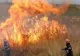 Incendiu VIOLENT la Poligonul Capu Midia, Constanța. Vegetaţie uscată MISTUITĂ de flăcări, în urma tragerilor antiaeriene