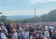 SUTE de credincioși la Drumul Crucii - Calea Durerii lui Iisus Hristos spre Golgota, refăcută în Moldova