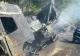 Tragedie în Hunedoara. Șofer mort, după ce TIR-ul s-a răsturnat şi a luat foc - Trafic oprit