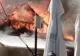 VIDEO | Incendiu de amploare la trei terase din Mamaia. Telegondola din stațiune, oprită
